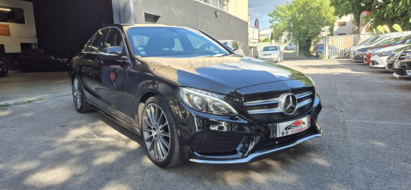 Mercedes Classe C 200d 135ch Bluetech AMG 7G- Tronic Plus, *Attelage remorque*, *Caméra 360*, *Entre