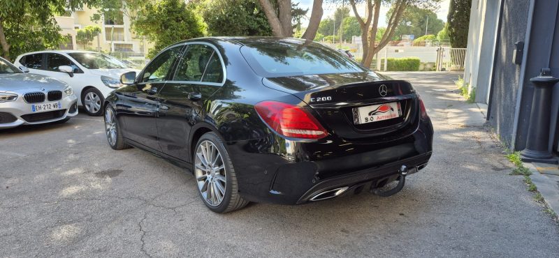 Mercedes Classe C 200d 135ch Bluetech AMG 7G- Tronic Plus, *Attelage remorque*, *Caméra 360*, *Entre