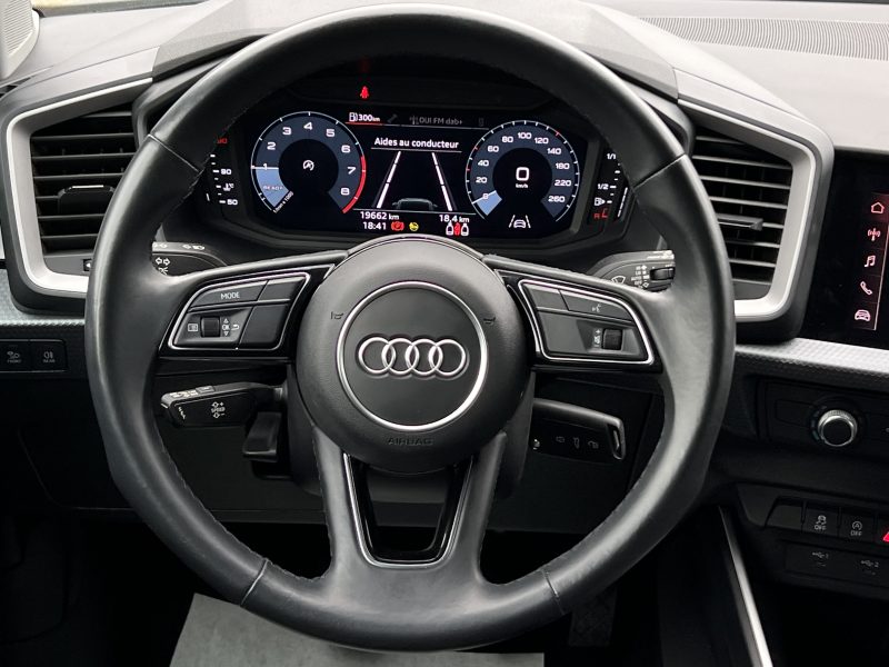 AUDI A1 II SPORTBACK 25 TFSI 1.0 95 Cv 1ERE MAIN 19 600 Kms APPLE CARPLAY & ANDROID - GARANTIE 1 AN