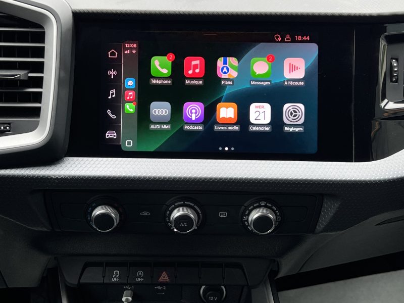 AUDI A1 II SPORTBACK 25 TFSI 1.0 95 Cv 1ERE MAIN 19 600 Kms APPLE CARPLAY & ANDROID - GARANTIE 1 AN