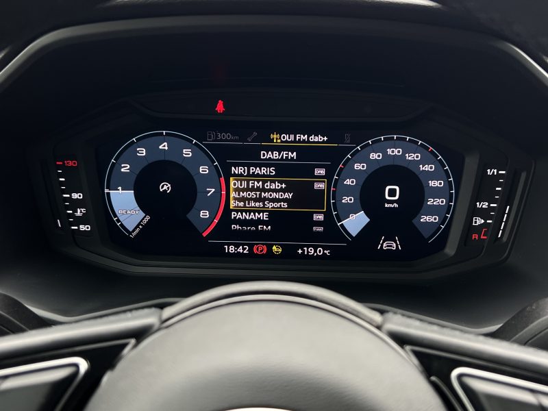 AUDI A1 II SPORTBACK 25 TFSI 1.0 95 Cv 1ERE MAIN 19 600 Kms APPLE CARPLAY & ANDROID - GARANTIE 1 AN