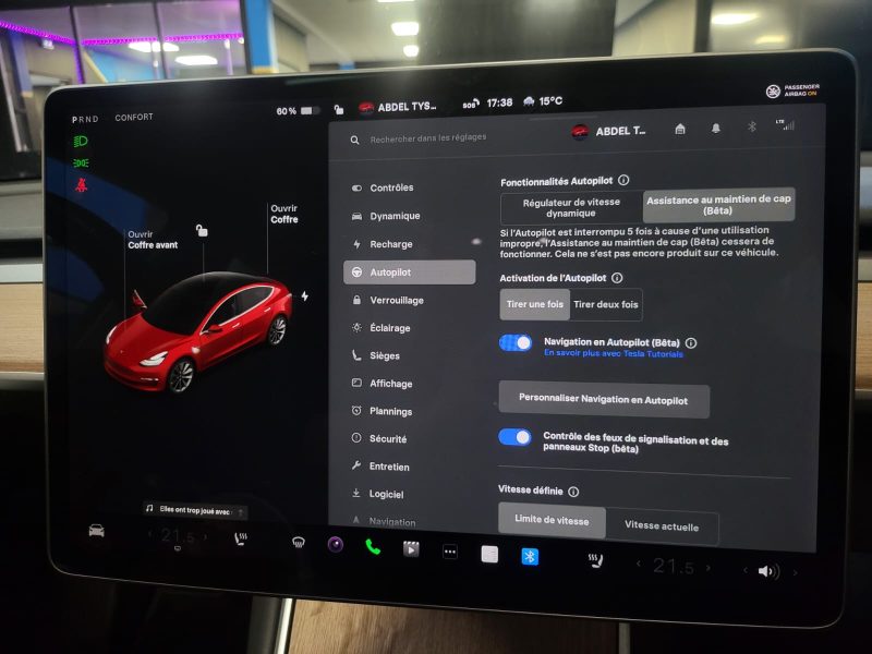 TESLA MODEL 3 LONG RANGE 476cv / DUAL MOTOR AWD + AUTOPILOT AUTONOME /