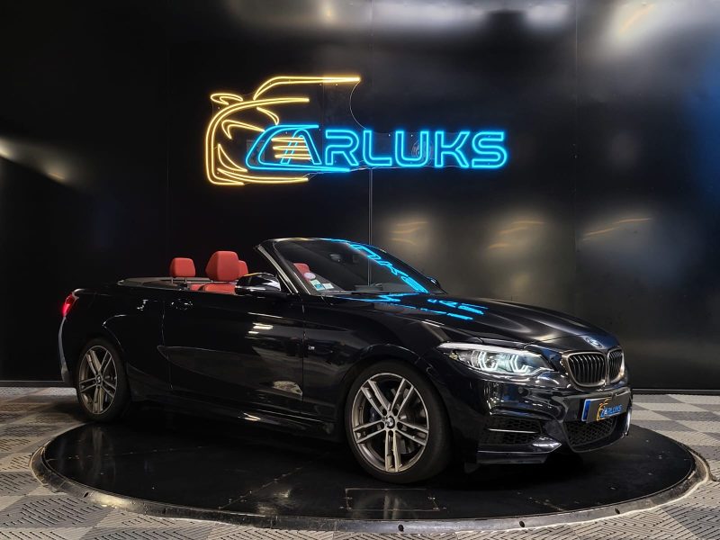 BMW SERIE 2 M240i 340cv CABRIOLET / SUIVI BMW / HARMAN KARDON / SIEGES ELECTRIQUES / BMW ADAPTATIVE 