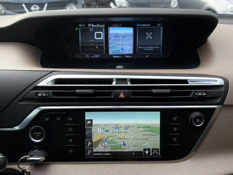 CITROEN C4 PICASSO EXCLUSIVE 1.6 THP 165 Cv FULL OPTIONS / BOITE AUTO CRIT AIR 1 - GARANTIE 1 AN