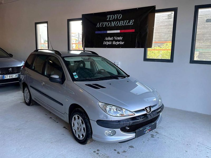 PEUGEOT 206 sw 1.4i - 8V 75 ch garantie 12 mois 