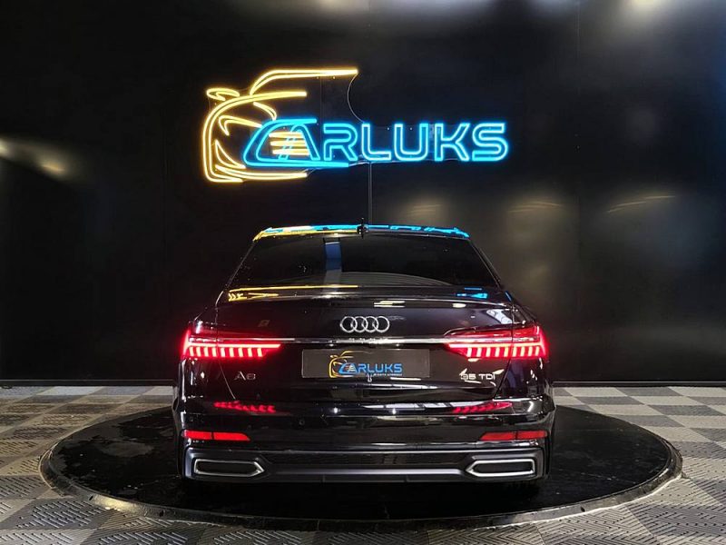 AUDI A6 TDI 163CH S LINE S TRONIC / CARPLAY / CAMERA DE RECUL / SUIVI COMPLET 