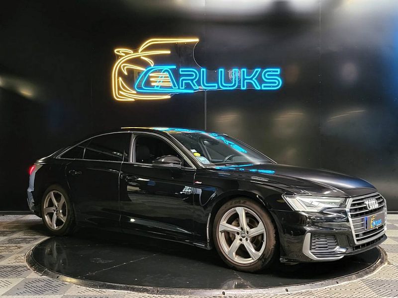 AUDI A6 TDI 163CH S LINE S TRONIC / CARPLAY / CAMERA DE RECUL / SUIVI COMPLET 
