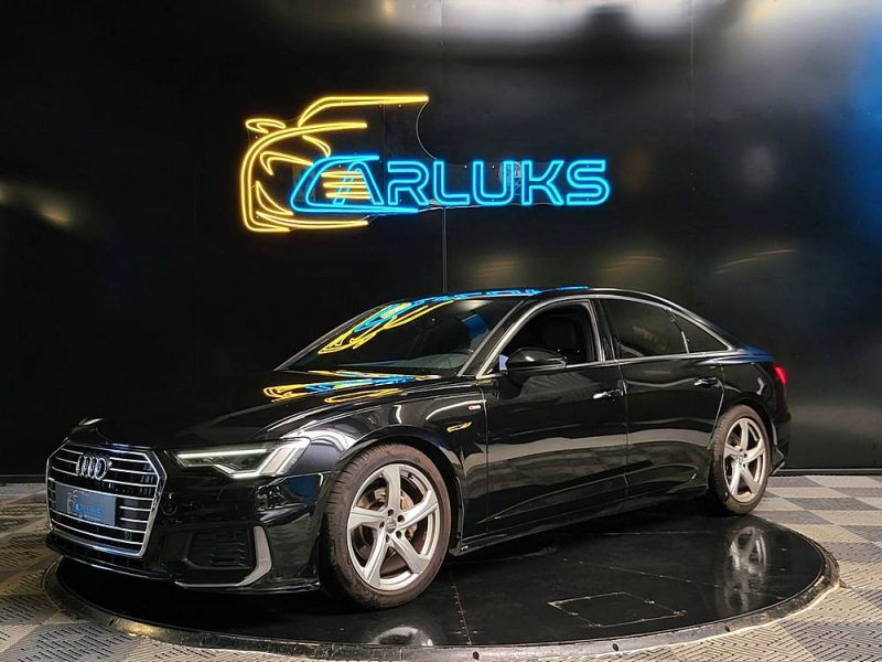 AUDI A6 TDI 163CH S LINE S TRONIC / CARPLAY / CAMERA DE RECUL / SUIVI COMPLET 