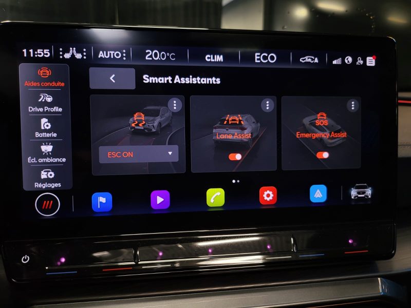 CUPRA FORMENTOR 1.4 e-Hybrid 245cv VZ / SUIVI CUPRA / 1ERE MAIN / TOIT OUVRANT / SIEGE ELECTRIQUE + 