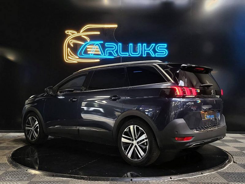 PEUGEOT 5008 2,0 180cv GT 7 PLACES TOIT OUVRANT / FOCAL / ANGLE MORT / KEYLESS / CARPLAY