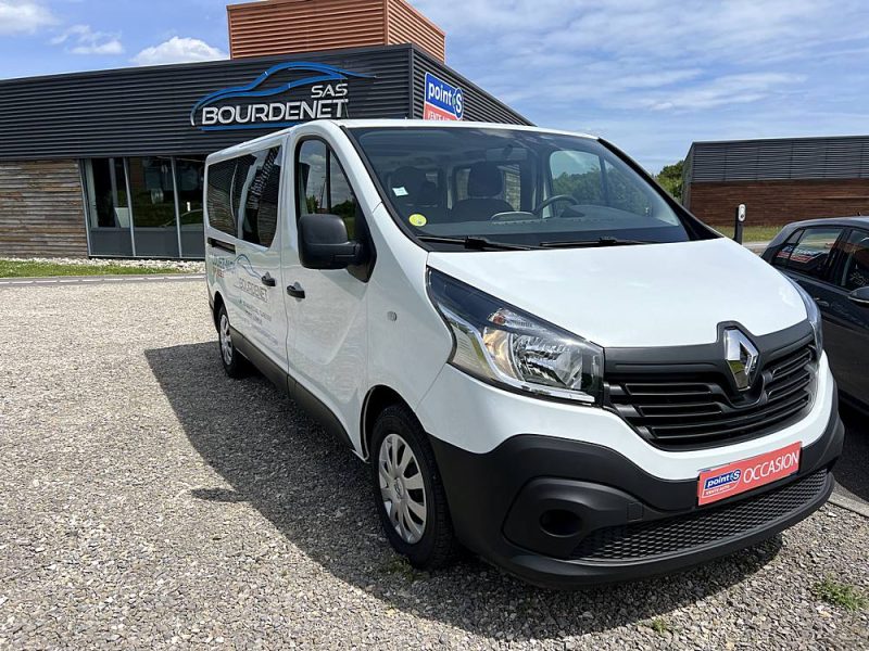 RENAULT TRAFIC 1.6 DCI 125 9 PLACES RADAR DE RECUL /BLUETOOTH /CLIMATISATION