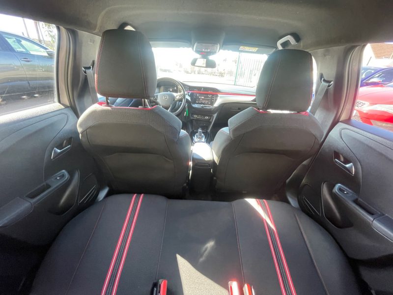 OPEL CORSA 2020 F GS-LINE 1.2i - 12V 130CV BOITE AUTO CRIT'AIR 1