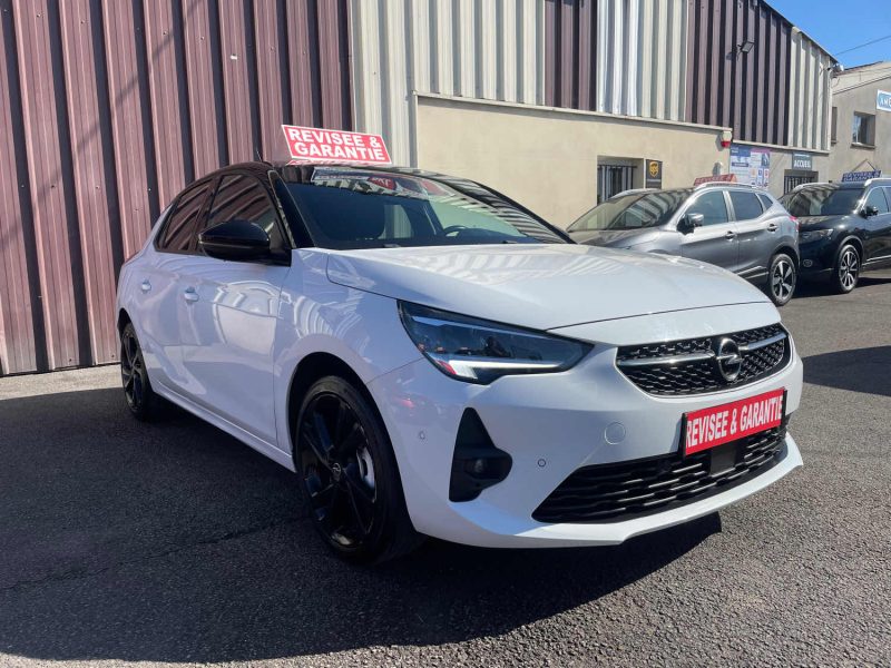 OPEL CORSA 2020 F GS-LINE 1.2i - 12V 130CV BOITE AUTO CRIT'AIR 1
