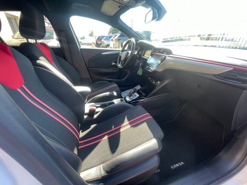 OPEL CORSA 2020 F GS-LINE 1.2i - 12V 130CV BOITE AUTO CRIT'AIR 1