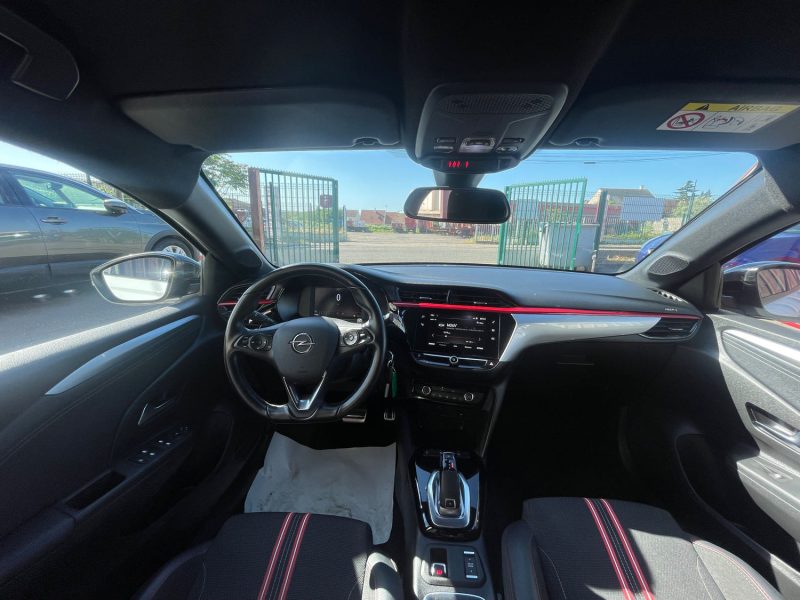 OPEL CORSA 2020 F GS-LINE 1.2i - 12V 130CV BOITE AUTO CRIT'AIR 1