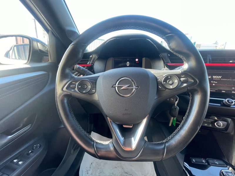 OPEL CORSA 2020 F GS-LINE 1.2i - 12V 130CV BOITE AUTO CRIT'AIR 1