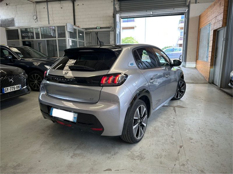 208 e-208 Électrique Pack GT 50Kw 136 cv