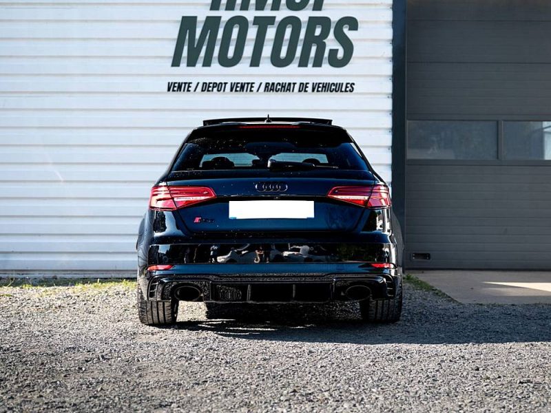AUDI RS3 SPORTBACK 2.5 TFSi 400 QUATTRO DAZA S TRONIC 7 - TOIT OUVRANT - VIRTUAL COCKPIT - BANG&OLUF