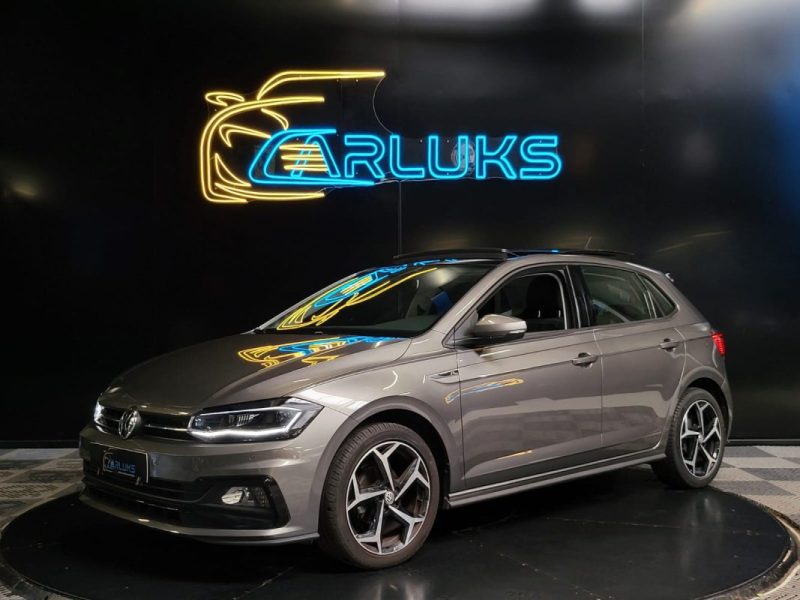 VOLKSWAGEN POLO VI 1.0 TSI 95CH R-LINE / 1ERE MAIN / TOIT OUVRANT / LUMIERE D'AMBIANCE / RADAR RECUL