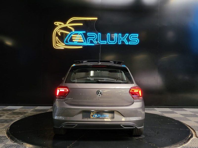 VOLKSWAGEN POLO VI 1.0 TSI 95CH R-LINE / 1ERE MAIN / TOIT OUVRANT / LUMIERE D'AMBIANCE / RADAR RECUL
