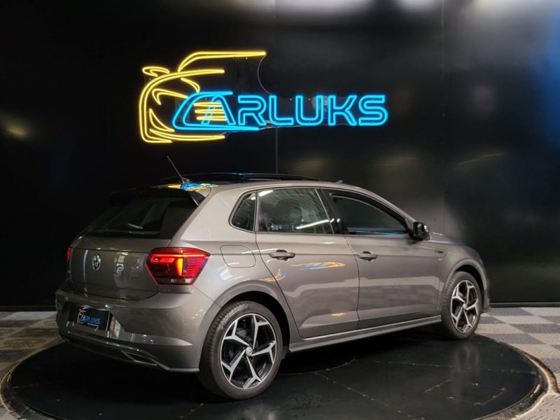 VOLKSWAGEN POLO VI 1.0 TSI 95CH R-LINE / 1ERE MAIN / TOIT OUVRANT / LUMIERE D'AMBIANCE / RADAR RECUL