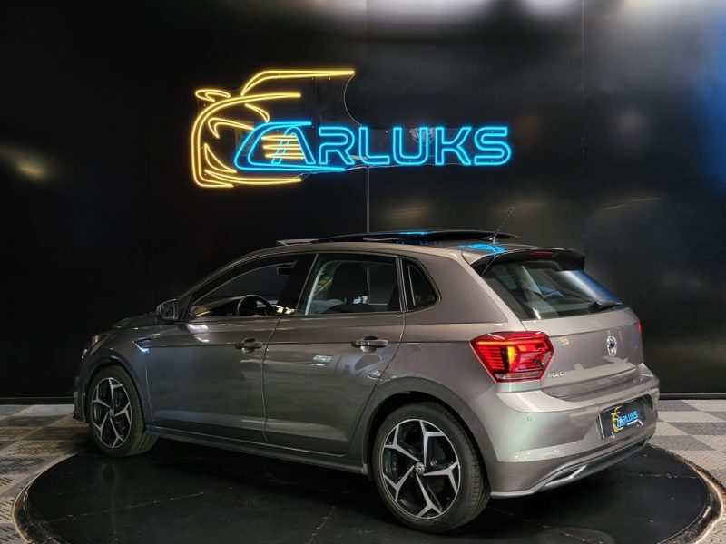 VOLKSWAGEN POLO VI 1.0 TSI 95CH R-LINE / 1ERE MAIN / TOIT OUVRANT / LUMIERE D'AMBIANCE / RADAR RECUL