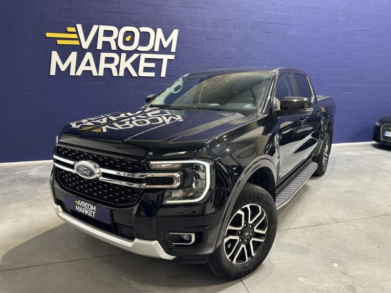 FORD RANGER DOUBLE CABINE 2.0 ECOBLUE 205 CH S&S BVA10 e-4WD LIMITED