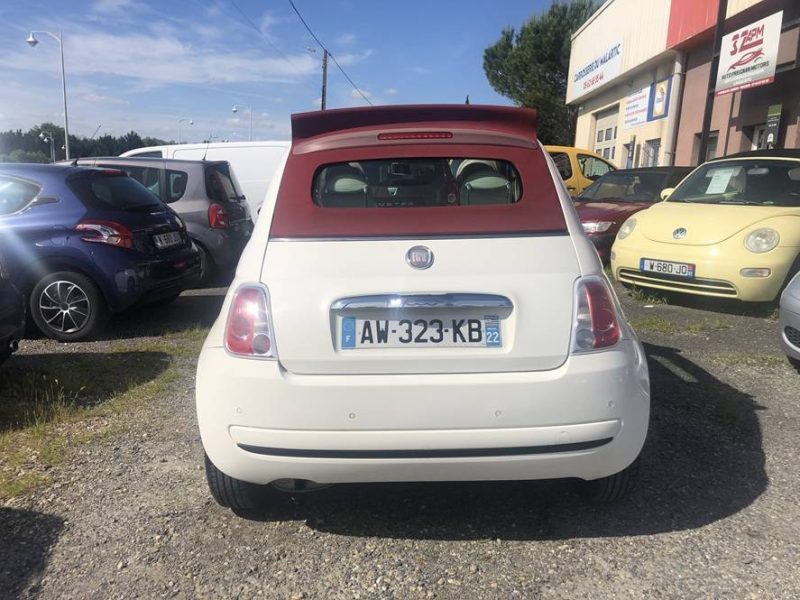 FIAT 500C 2010 GARANTIE 12 MOIS 