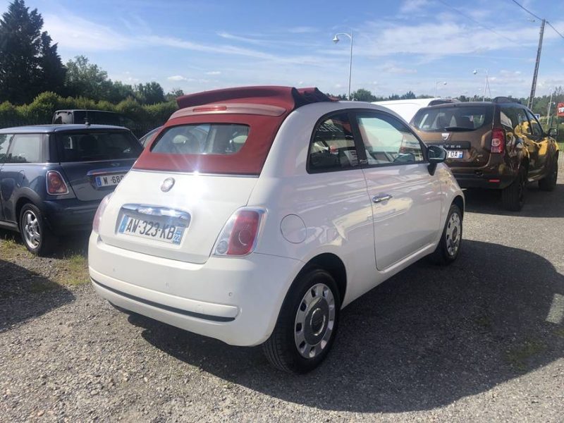 FIAT 500C 2010 GARANTIE 12 MOIS 