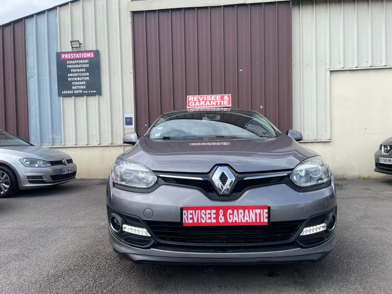 RENAULT MEGANE 2014 3 PHASE 3 1.2i - 16V TURBO TCE 130 CRIT'AIR 1