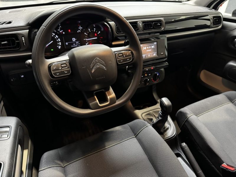 CITROEN C3 83 Ch S&S BVM5 Live - SUIVI D'ENTRETIEN COMPLET - ETAT PROCHE DU NEUF