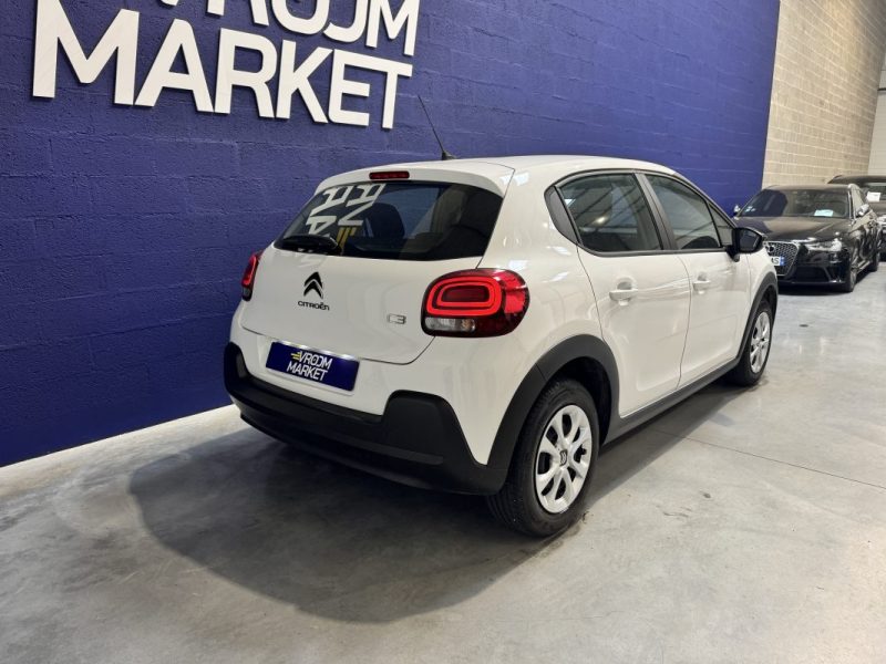 CITROEN C3 83 Ch S&S BVM5 Live - SUIVI D'ENTRETIEN COMPLET - ETAT PROCHE DU NEUF