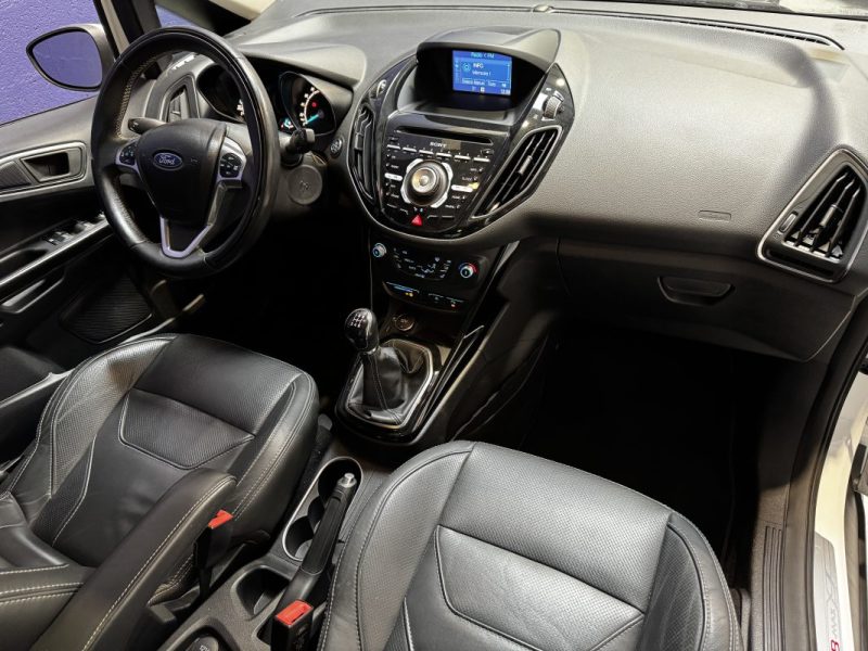 FORD B-MAX 1.0 EcoBoost 125 S&S Titanium - DISTRI OK - CAMERA DE RECUL - TOIT PANORAMIQUE