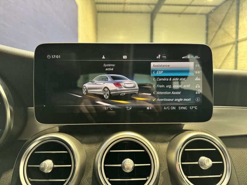 MERCEDES CLASSE C200 EQ Boost 184 ch AMG LINE SUIVI COMPLET MERCEDES / 2 EME MAIN / CARPLAY