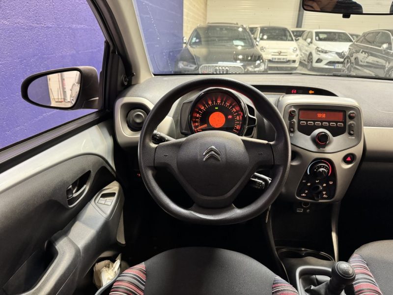 CITROEN C1 VTi 68 Feel - MOTEUR A CHAINE - SUIVI D'ENTRETIEN COMPLET