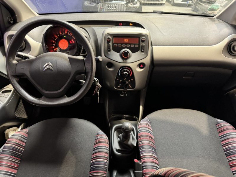 CITROEN C1 VTi 68 Feel - MOTEUR A CHAINE - SUIVI D'ENTRETIEN COMPLET