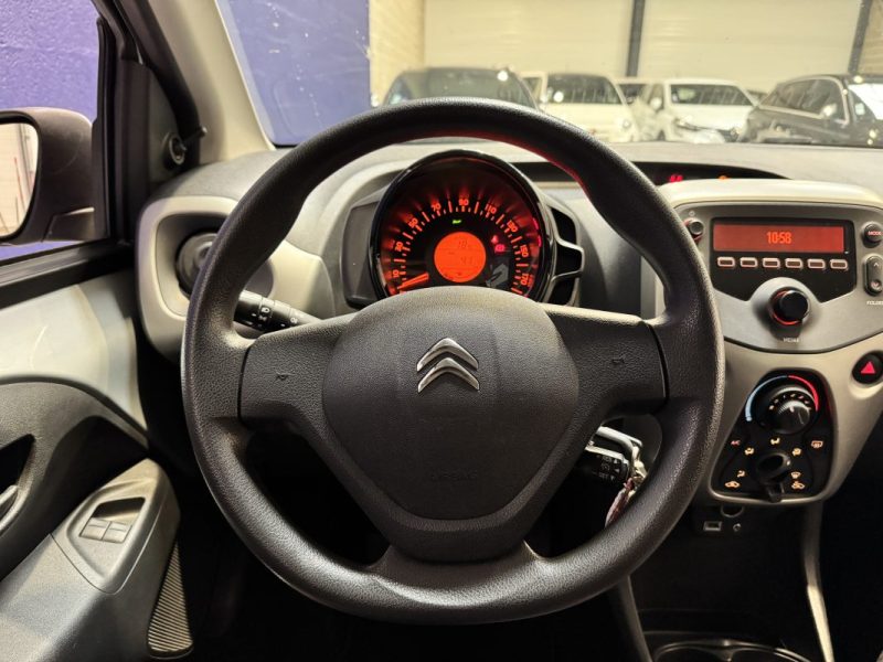 CITROEN C1 VTi 68 Feel - MOTEUR A CHAINE - SUIVI D'ENTRETIEN COMPLET