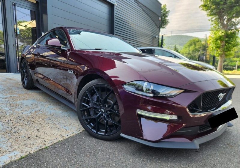 FORD MUSTANG FASTBACK 5.0 V8 GT BVA10*VIRTUAL*CAMERA*ECHAP.CLAPET*