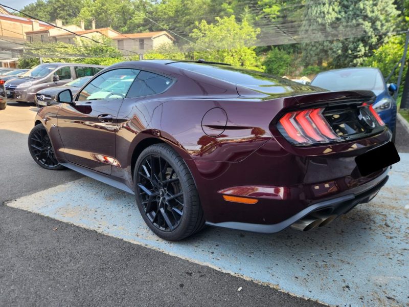 FORD MUSTANG FASTBACK 5.0 V8 GT BVA10*VIRTUAL*CAMERA*ECHAP.CLAPET*