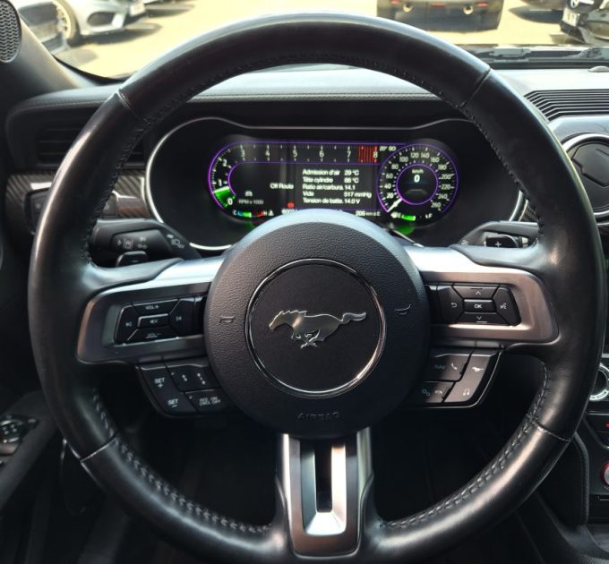 FORD MUSTANG FASTBACK 5.0 V8 GT BVA10*VIRTUAL*CAMERA*ECHAP.CLAPET*