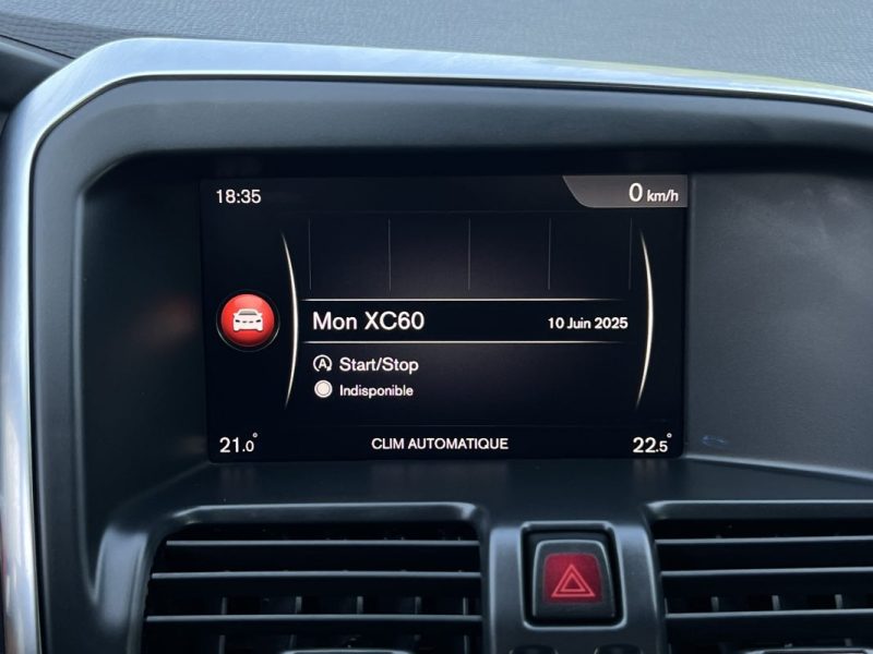 VOLVO XC60 PHASE 2 MOMENTUM D5 2.4 D 220 Cv AWD 4x4 BOITE AUTO CUIR GPS CRIT AIR 2 - GARANTIE 1 AN