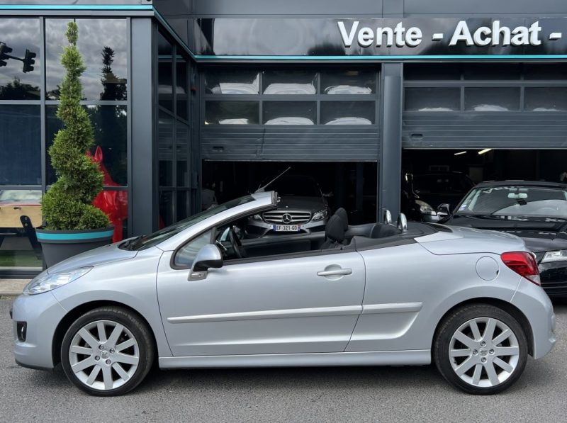 PEUGEOT 207 CC PHASE 2 CABRIOLET SPORT PACK 1.6 VTI 120 Cv 49 400 Kms CRIT AIR 1 - GARANTIE 1 AN
