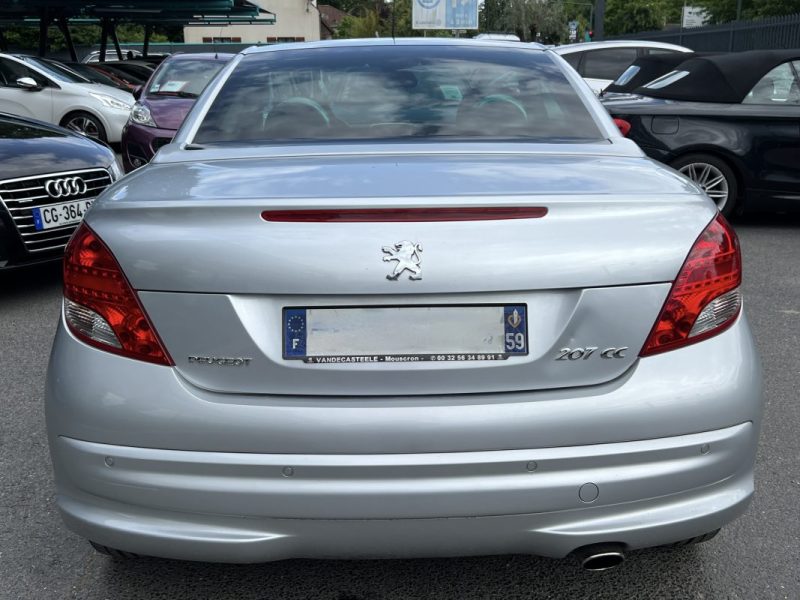 PEUGEOT 207 CC PHASE 2 CABRIOLET SPORT PACK 1.6 VTI 120 Cv 49 400 Kms CRIT AIR 1 - GARANTIE 1 AN