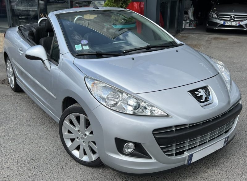 PEUGEOT 207 CC PHASE 2 CABRIOLET SPORT PACK 1.6 VTI 120 Cv 49 400 Kms CRIT AIR 1 - GARANTIE 1 AN