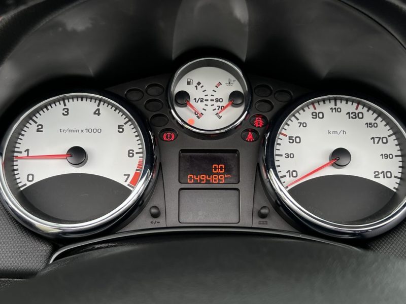 PEUGEOT 207 CC PHASE 2 CABRIOLET SPORT PACK 1.6 VTI 120 Cv 49 400 Kms CRIT AIR 1 - GARANTIE 1 AN