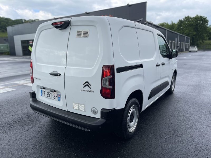 Citroën BERLINGO VAN M 100 S&S DRIVER - 10250 euros HT / 12 300 euros TTC - Garantie 6 mois sur tout