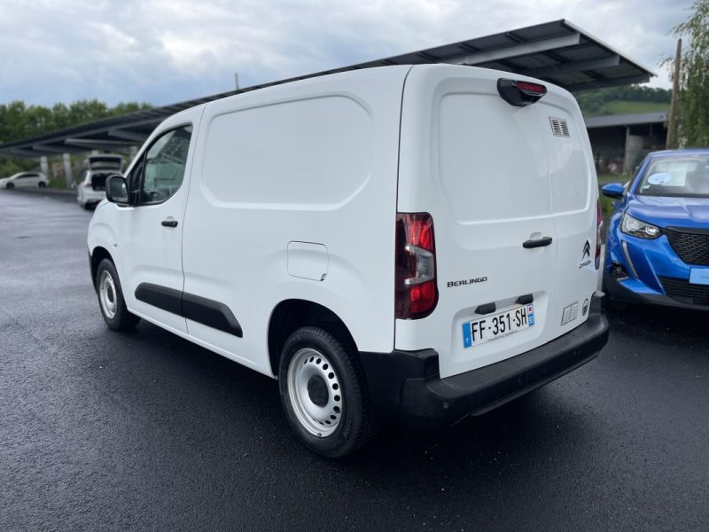 Citroën BERLINGO VAN M 100 S&S DRIVER - 10250 euros HT / 12 300 euros TTC - Garantie 6 mois sur tout