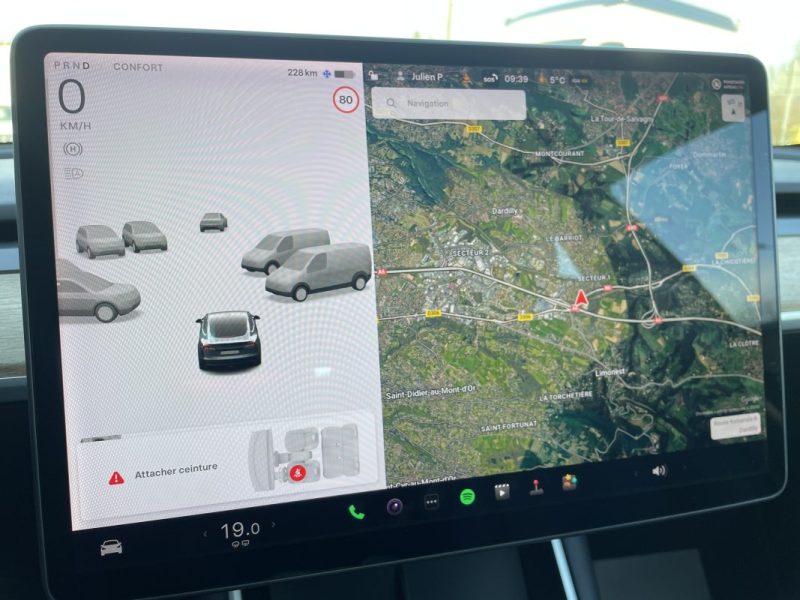 Tesla Model 3 Performance AWD Grande Autonomie / Jantes 20" / Aileron carbone 37.000 km 2020