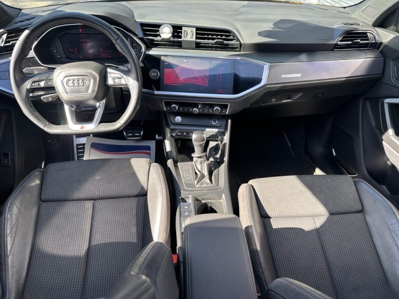 AUDI Q3 1.5 35-TFSI -150ch S-Line  TOIT PANORAMIQUE OUVRANT / CAMERA DE RECUL SIEGES CHAUFFANTS
