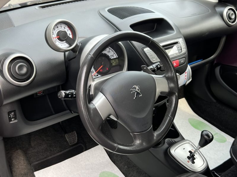 PEUGEOT 107 PHASE 3 1.0 68 Cv BOITE AUTOMATIQUE 5 PORTES CRIT AIR 1 - GARANTIE 1 AN